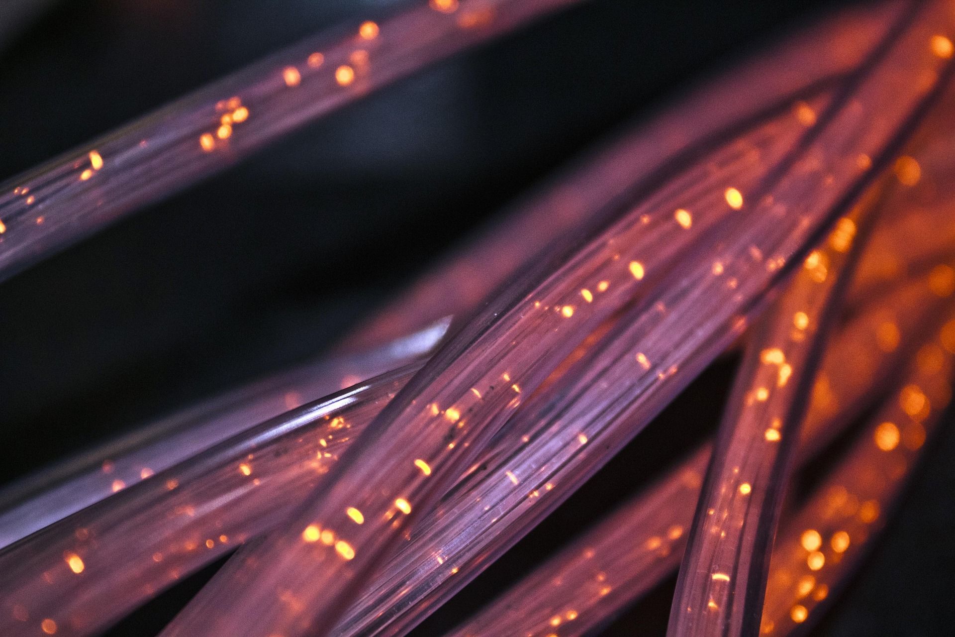 Fibres optiques lumineuses